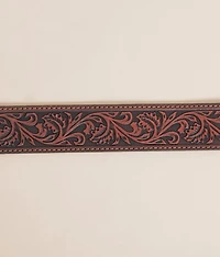 Embossed Leather Belt