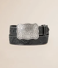 Tooled Leather Belt