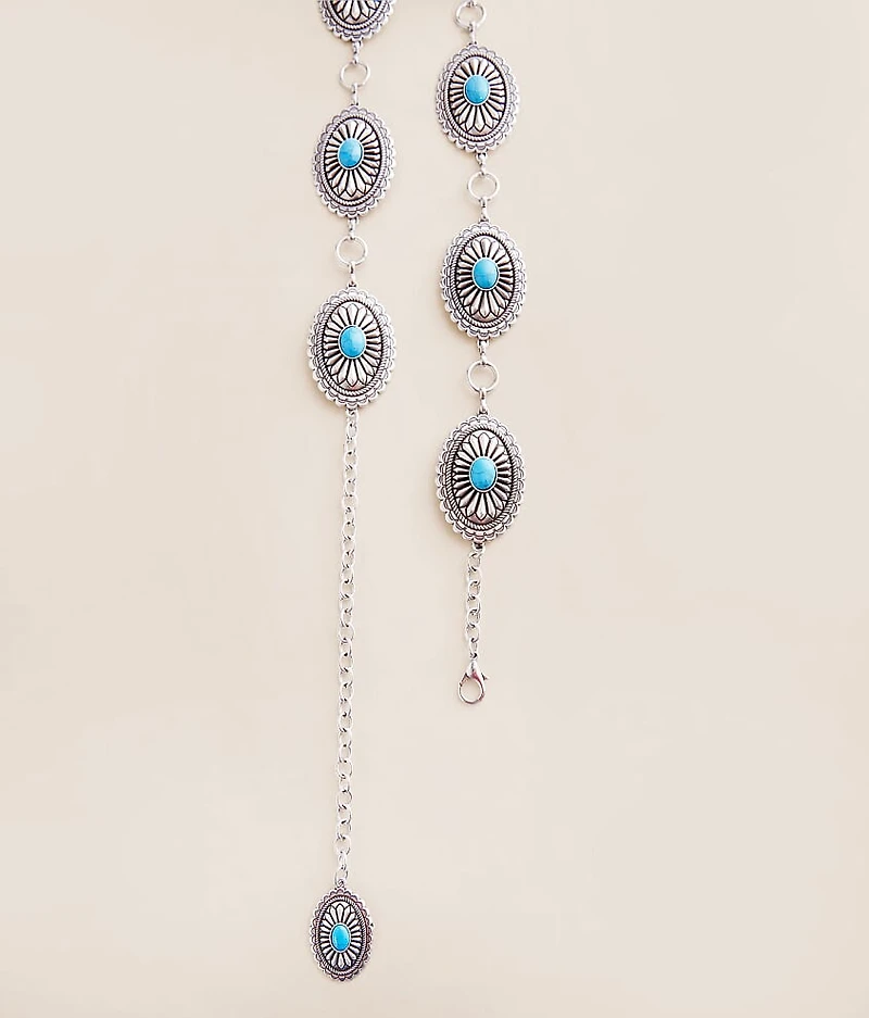 Embossed Chain Belt