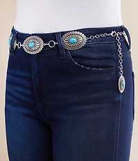 Embossed Chain Belt