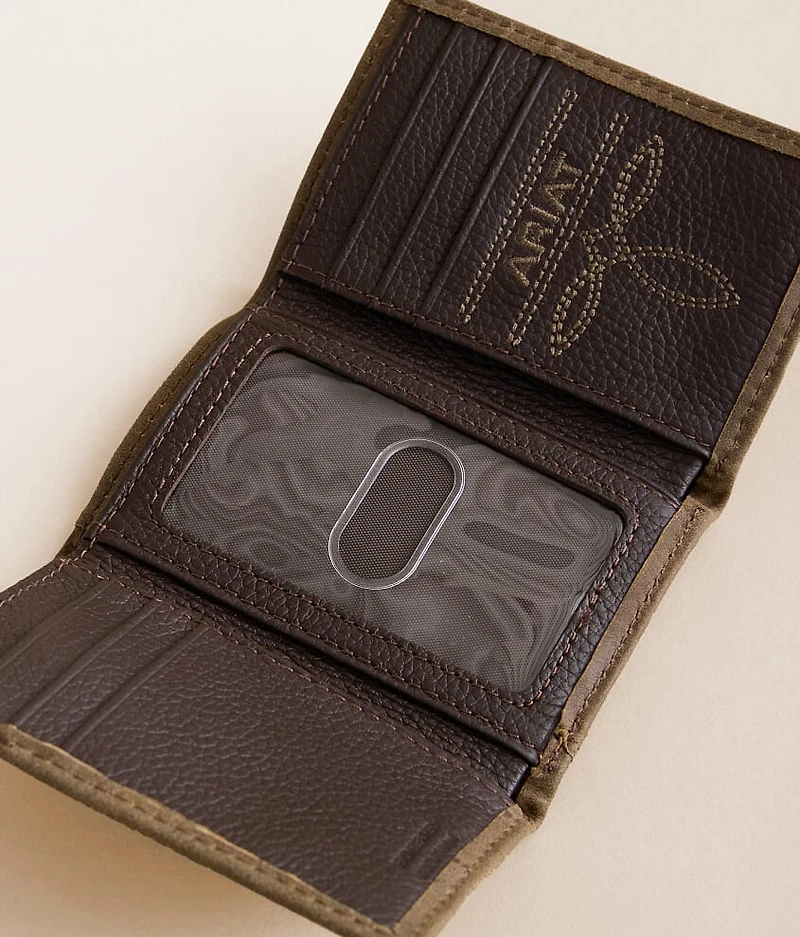 Embroidered Wallet