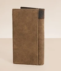 Laser 2 Tone Leather Rodeo Wallet