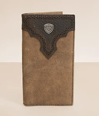 Laser 2 Tone Leather Rodeo Wallet