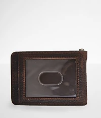Money Clip Leather Wallet