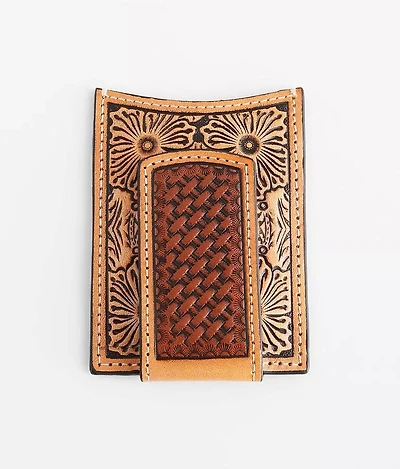 Money Clip Leather Wallet