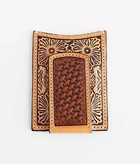 Money Clip Leather Wallet