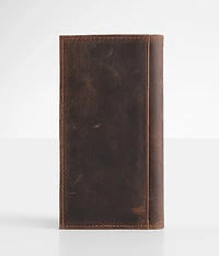 Rodeo Flag Leather Wallet