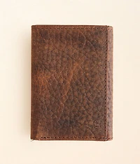 Textured Leather Wallet