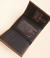 Textured Leather Wallet