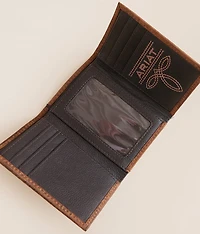 Textured Leather Wallet