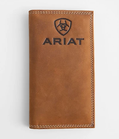 Leather Rodeo Checkbook Wallet