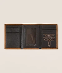 Embossed Leather Wallet