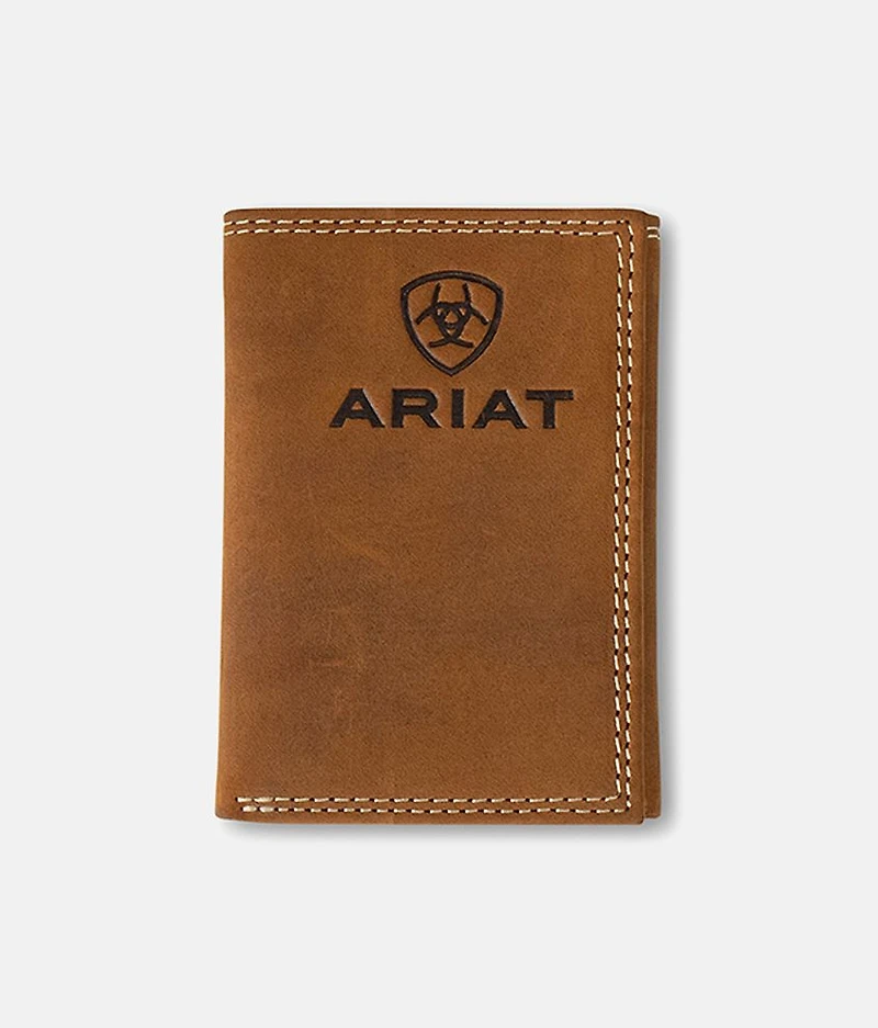 Embossed Leather Wallet