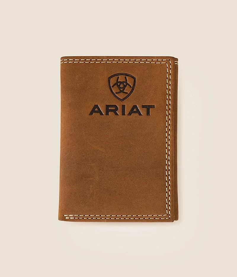 Embossed Leather Wallet