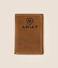 Embossed Leather Wallet