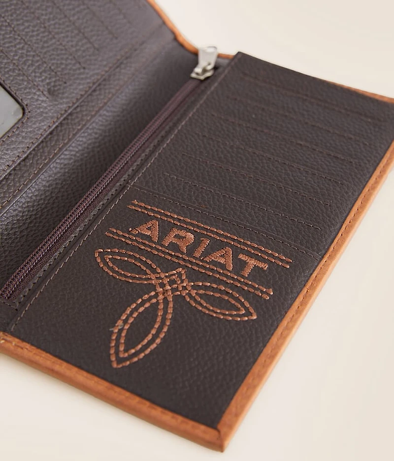 Flag Leather Rodeo Wallet