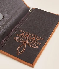 Flag Leather Rodeo Wallet