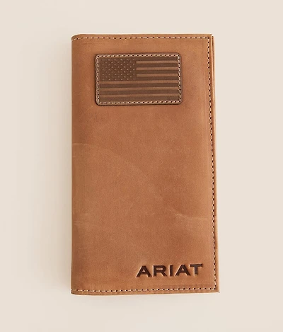 Flag Leather Rodeo Wallet