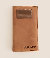 Flag Leather Rodeo Wallet