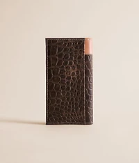 Croc Western Rodeo Leather Wallet
