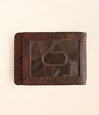 Money Clip Leather Wallet