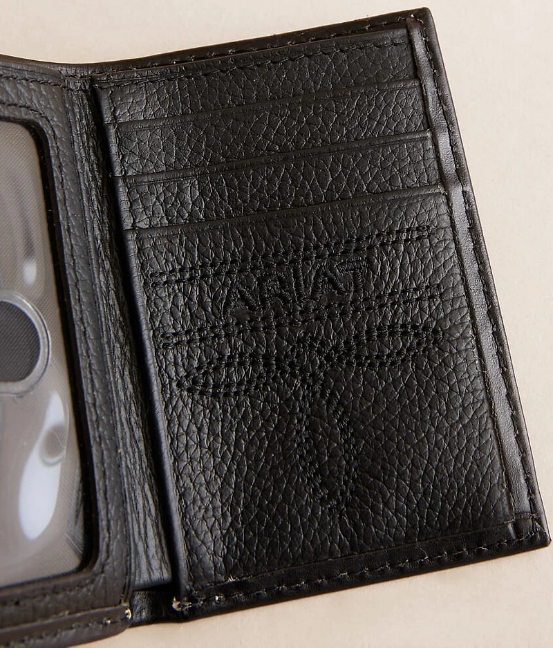 Trifold Leather Wallet
