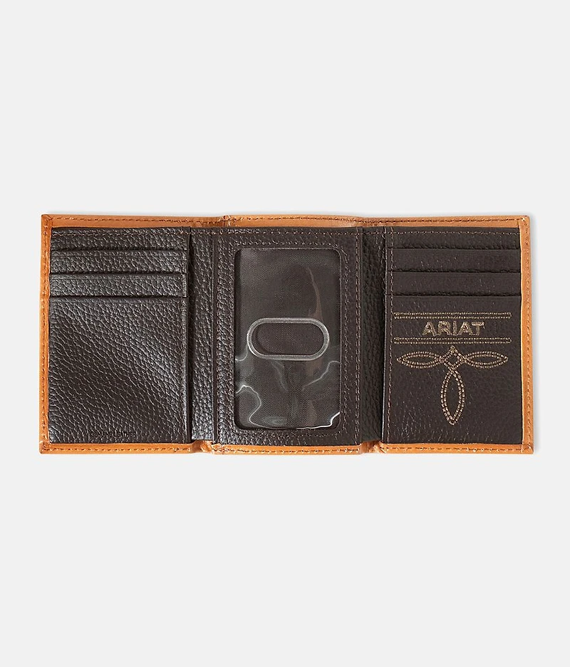 Tooled Leather Wallet
