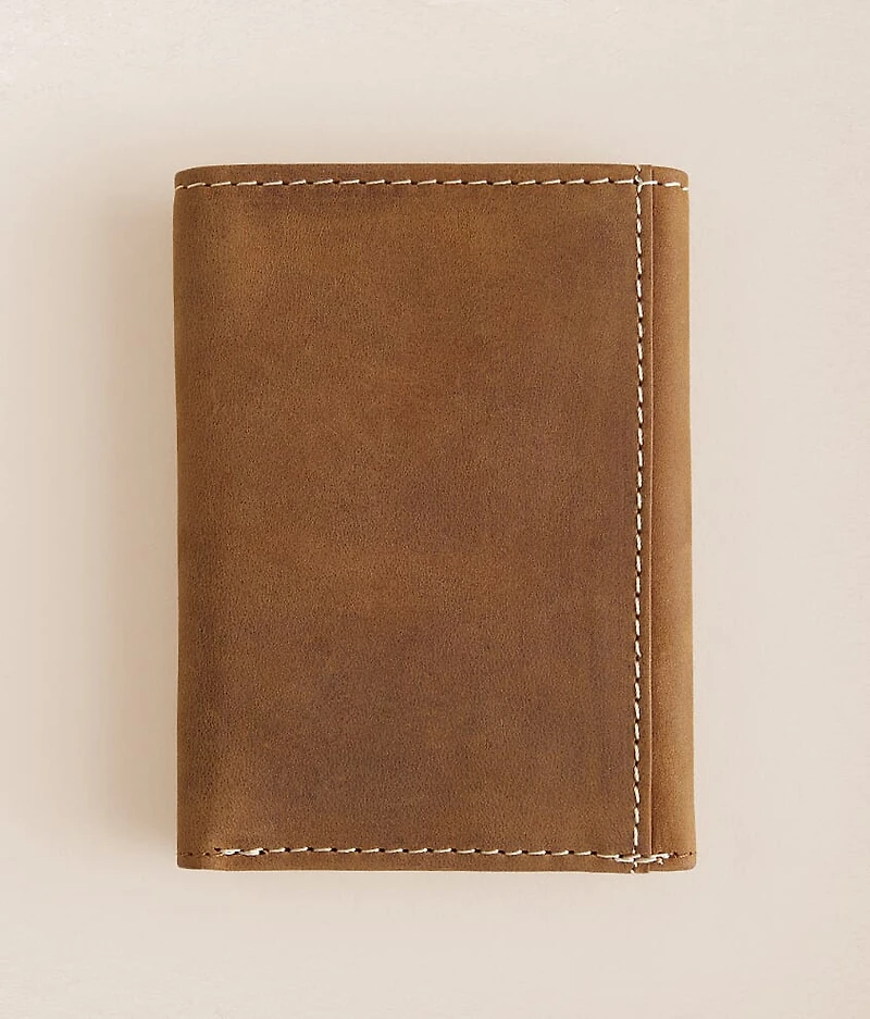 Tooled Leather Wallet