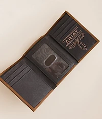 Tooled Leather Wallet