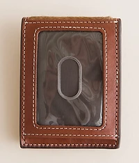 Money Clip Leather Wallet