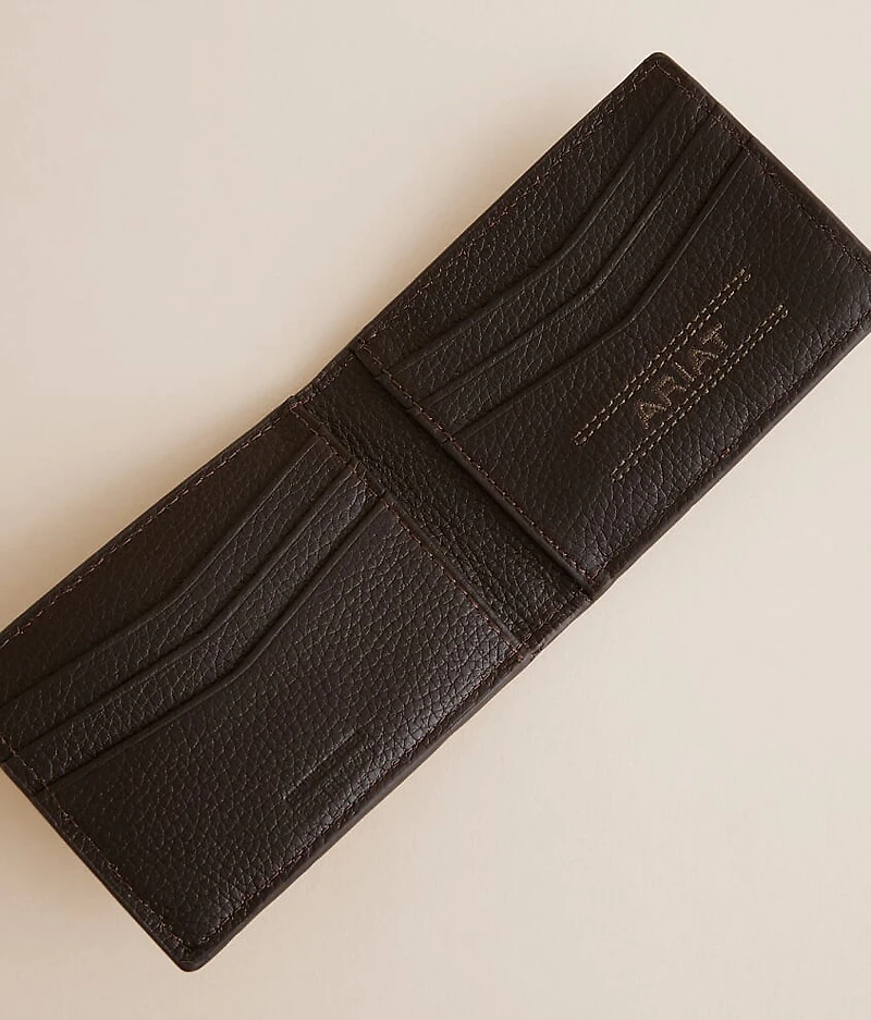 Money Clip Leather Wallet