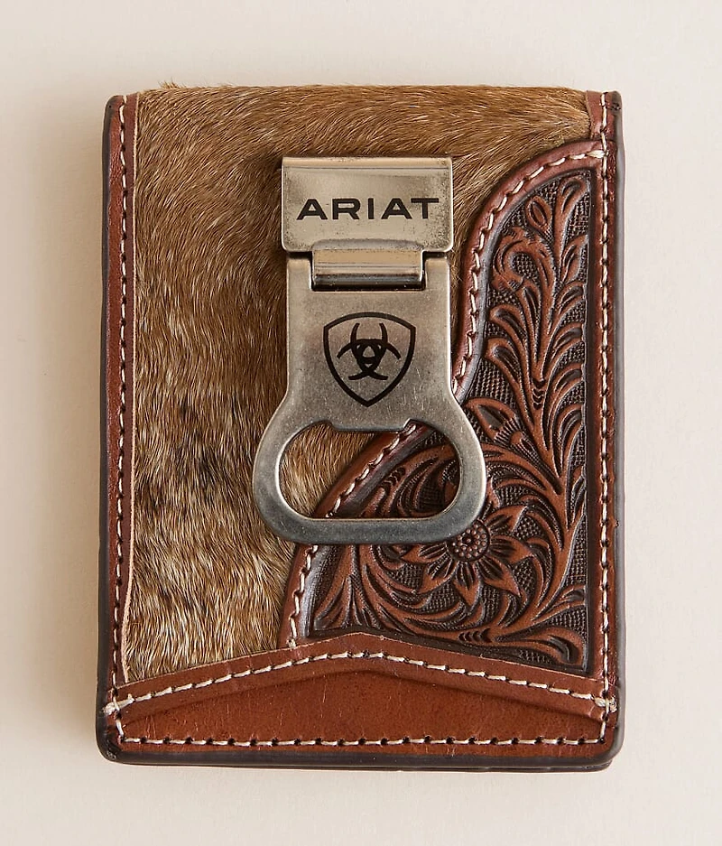 Money Clip Leather Wallet