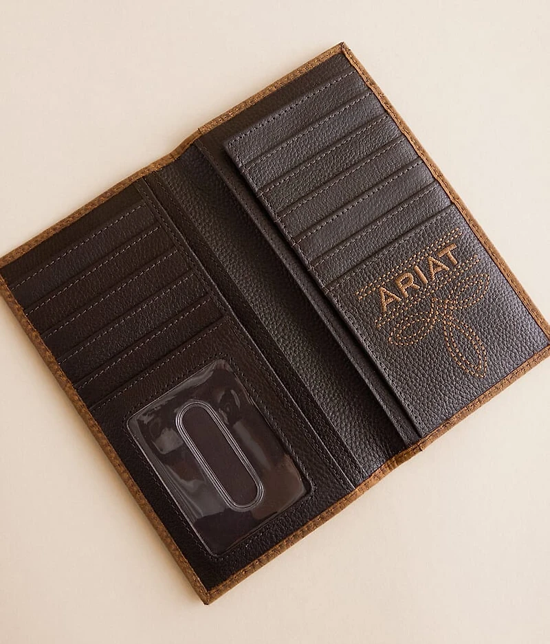 Textured Rodeo Leather Wallet