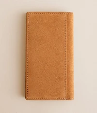 Tooled Rodeo Leather Wallet