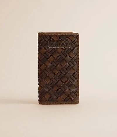 Rodeo Basket Weave Leather Wallet