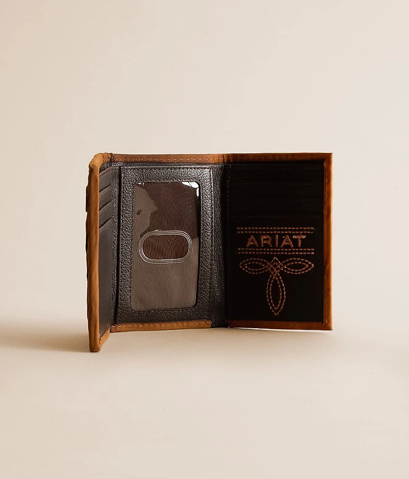 Weaved Leather Wallet