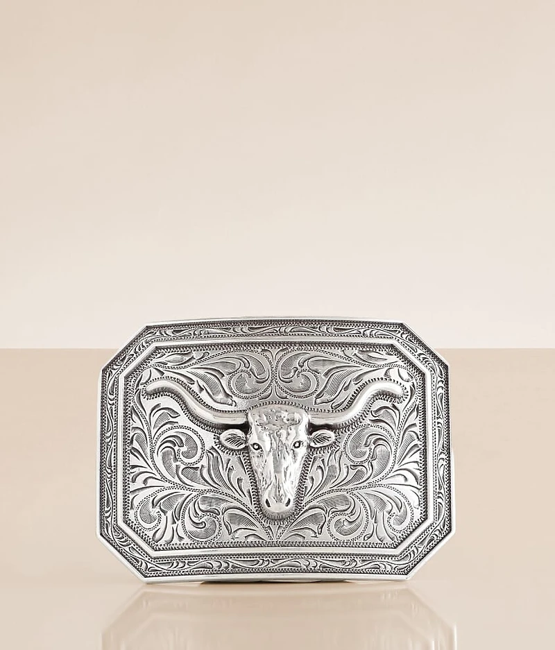 Longhorn Belt Buckle
