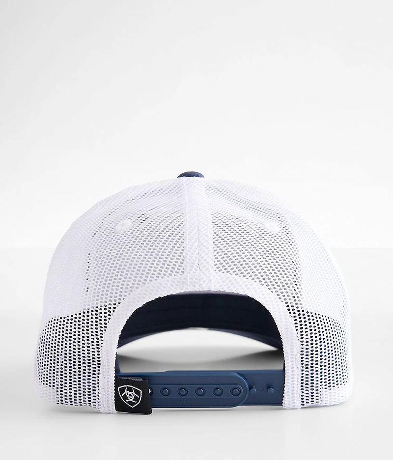 Rubber Flag Patch Trucker Hat