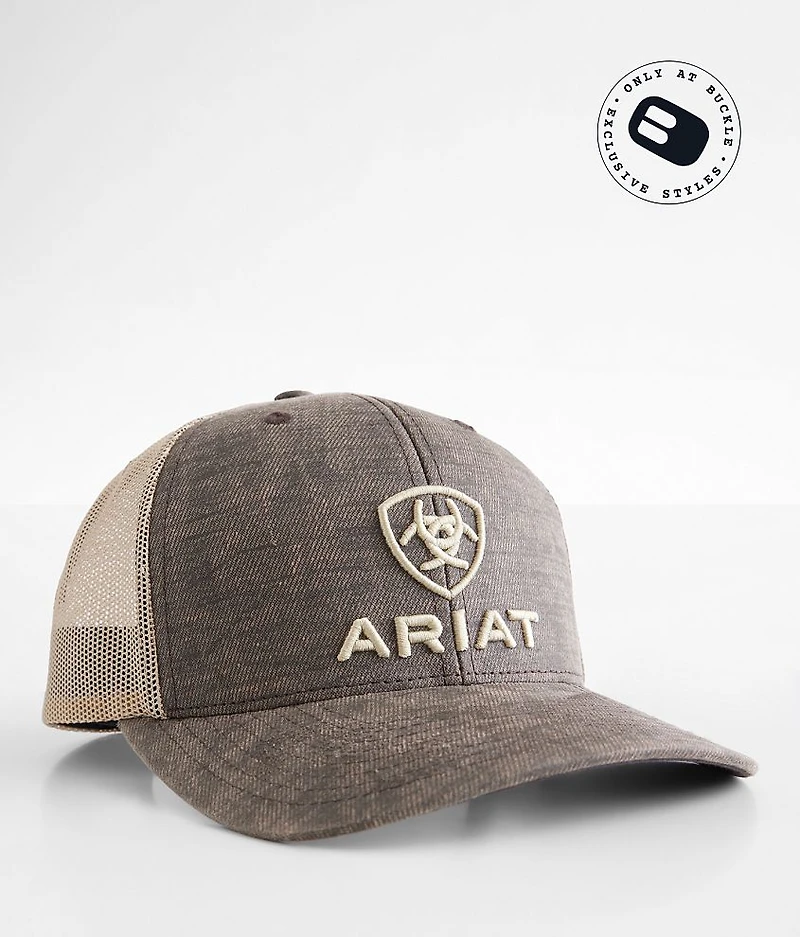Washed Denim Trucker Hat