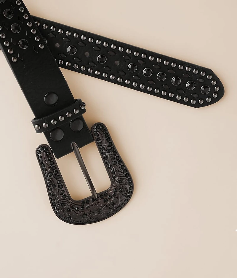 Glitz Leather Belt