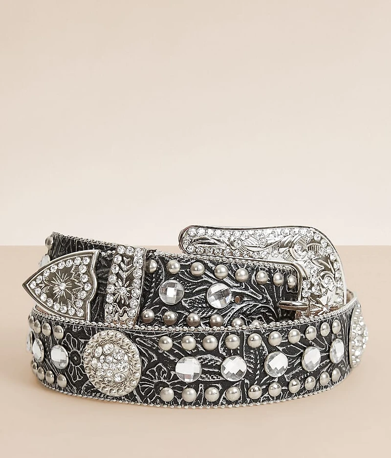 Glitz Leather Belt