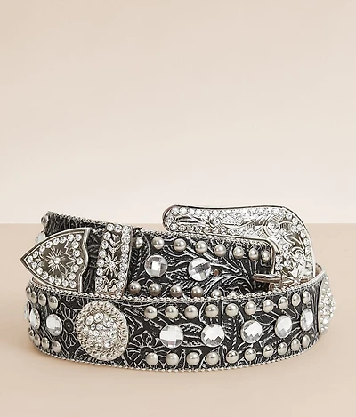 Glitz Leather Belt