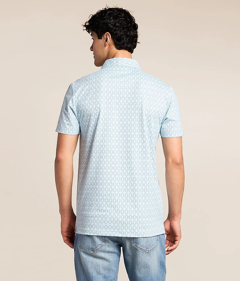 Printed Performance Polo