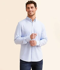 Textured Athletic Performance Stretch Shirt