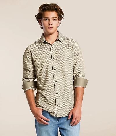 J.B. Holt Chevron Standard Performance Stretch Shirt
