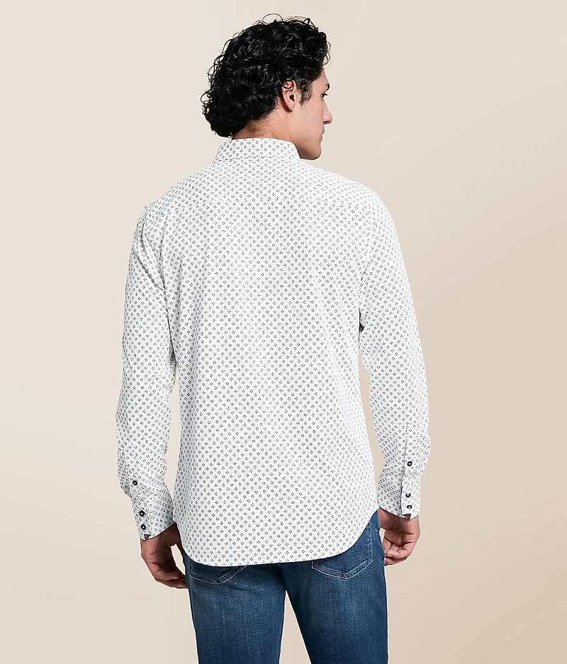 Square Knit Standard Performance Stretch Shirt
