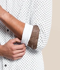 Square Knit Standard Performance Stretch Shirt