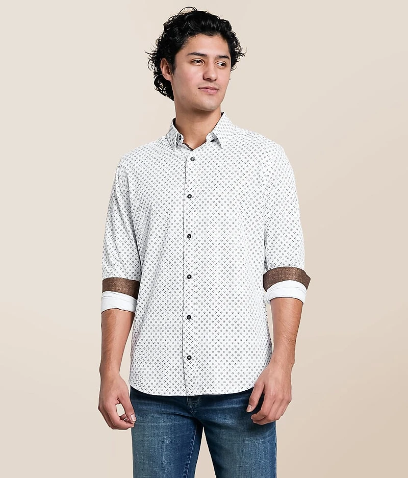 Square Knit Standard Performance Stretch Shirt