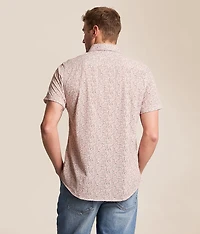 Standard Floral Print Stretch Shirt
