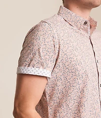 Standard Floral Print Stretch Shirt